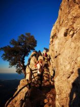 sardynia siniscola montalbo szlak na punta cupeti