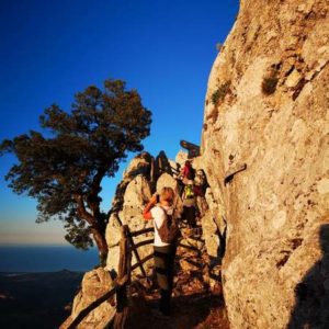 sardynia siniscola montalbo szlak na punta cupeti