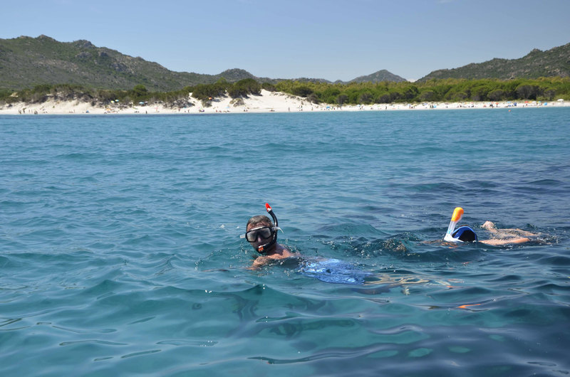 sardynia capo comino snorkel snurkowanie na sardynii wycieczki abyssos