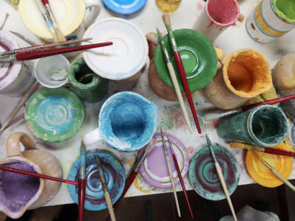 Kolorowa pracownia ceramiki